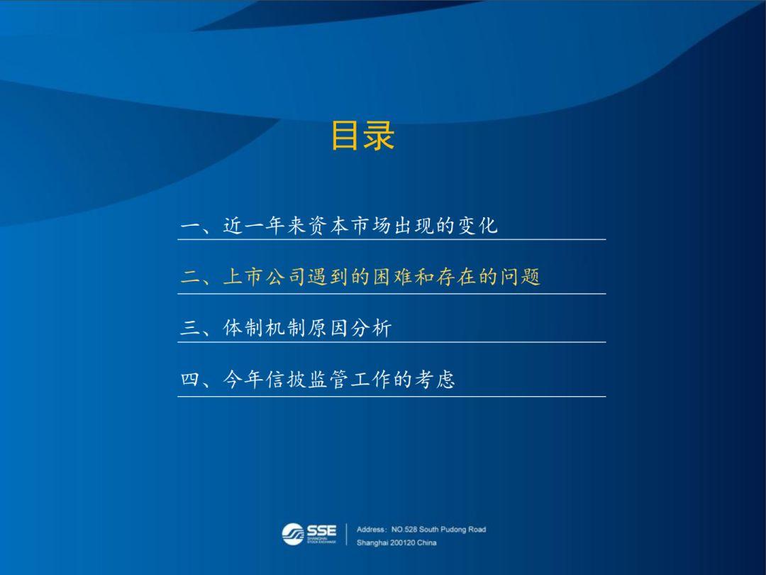 【上交所】近期监管形势和政策动态分析