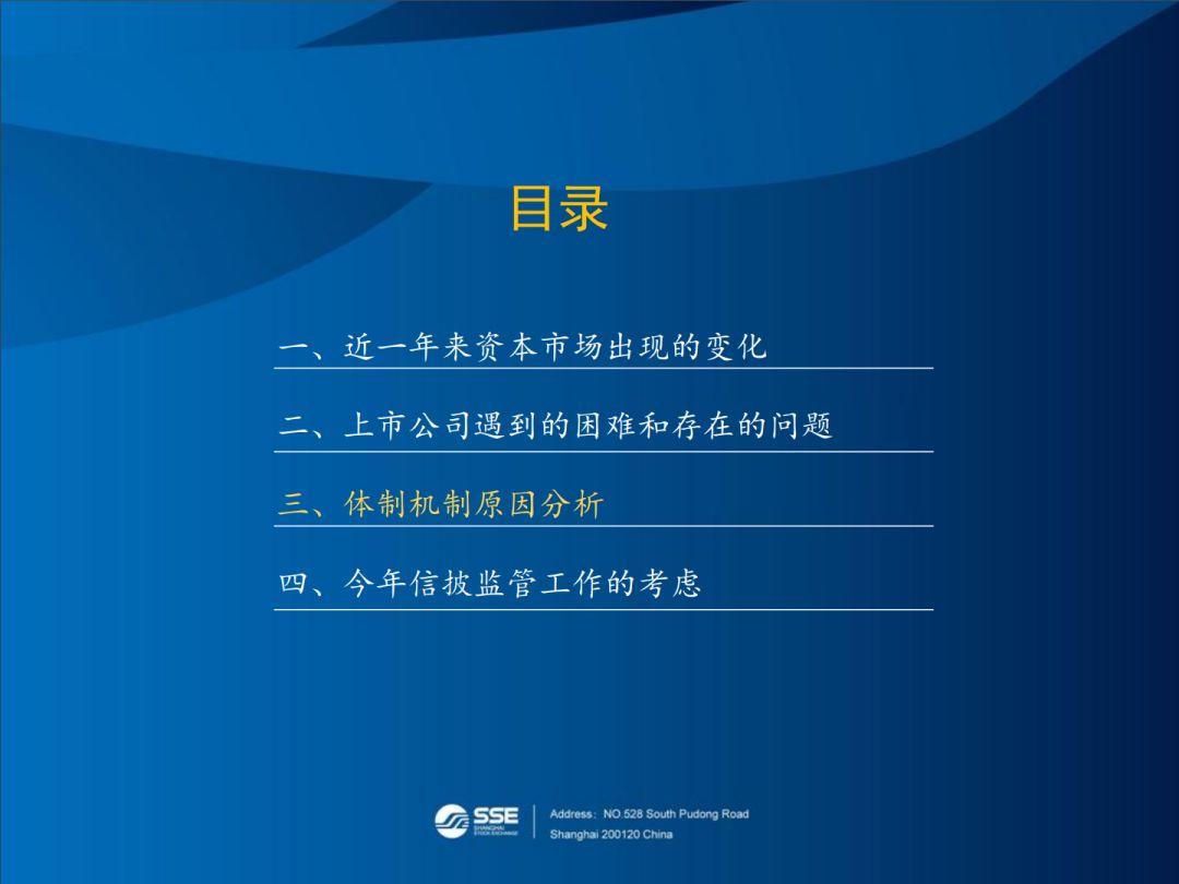 【上交所】近期监管形势和政策动态分析